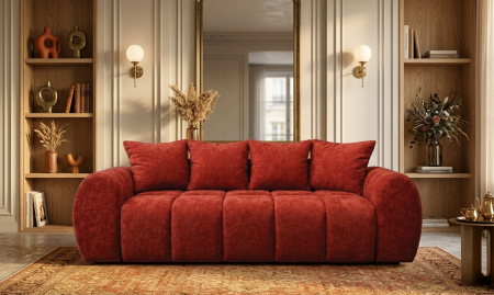 Mobilier D Concept - Canapea extensibila LISABONA, 268x103 cm, extensie 200x156 cm