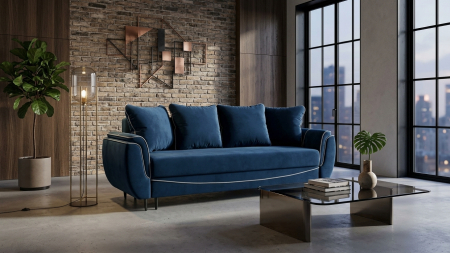 Colectia PARIS - Canapea extensibila PARIS - 250x104 cm, extensie 190x153 cm