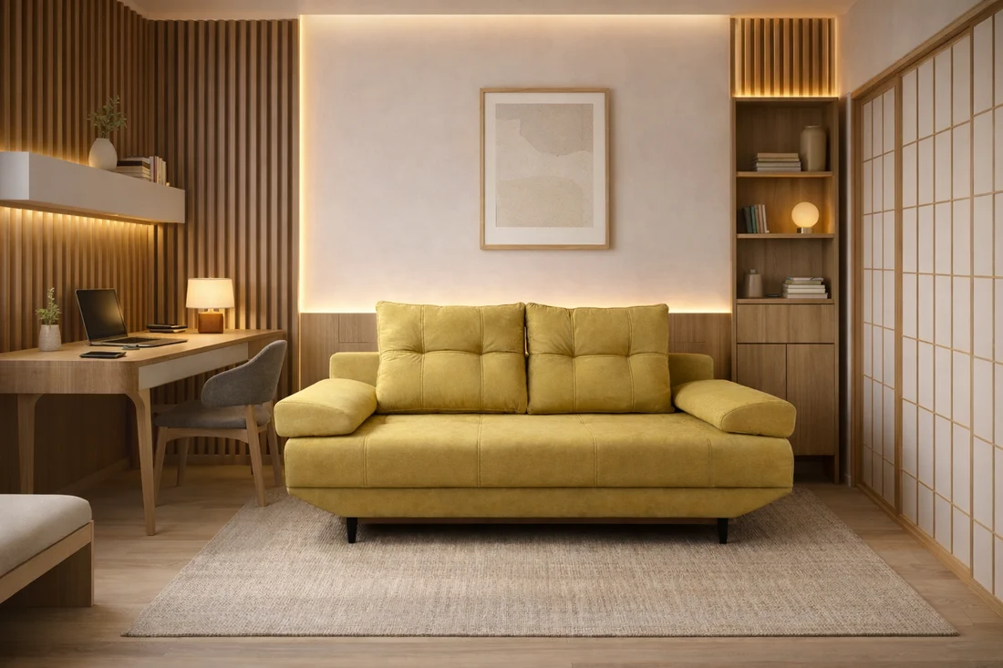 Canapele - Canapea extensibilă VEGAS – 190 × 100 cm, extensie 190 × 153 cm