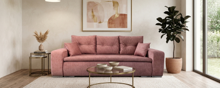 Mobilier D Concept - Canapea Extensibilă Vienna - 245x102 cm, extensie 190x153 cm