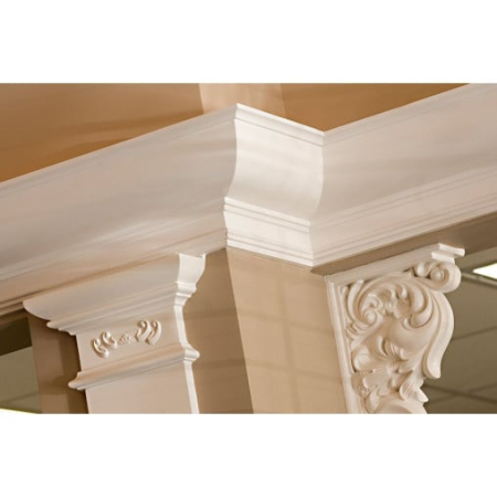 Capitel pilastru din poliuretan PL264 - 17x7.7x31.3 cm [1]