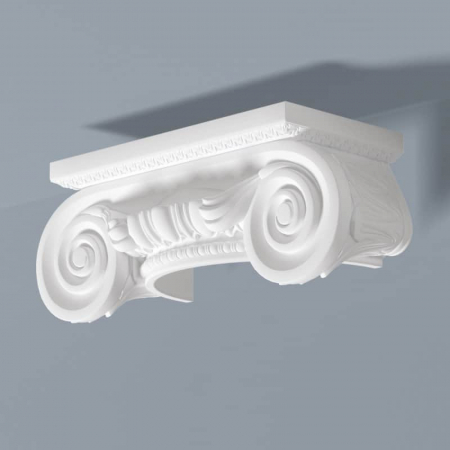 Capiteluri polistiren - Capitel semicoloana decorativa Domostyl DHCI2 IONIC