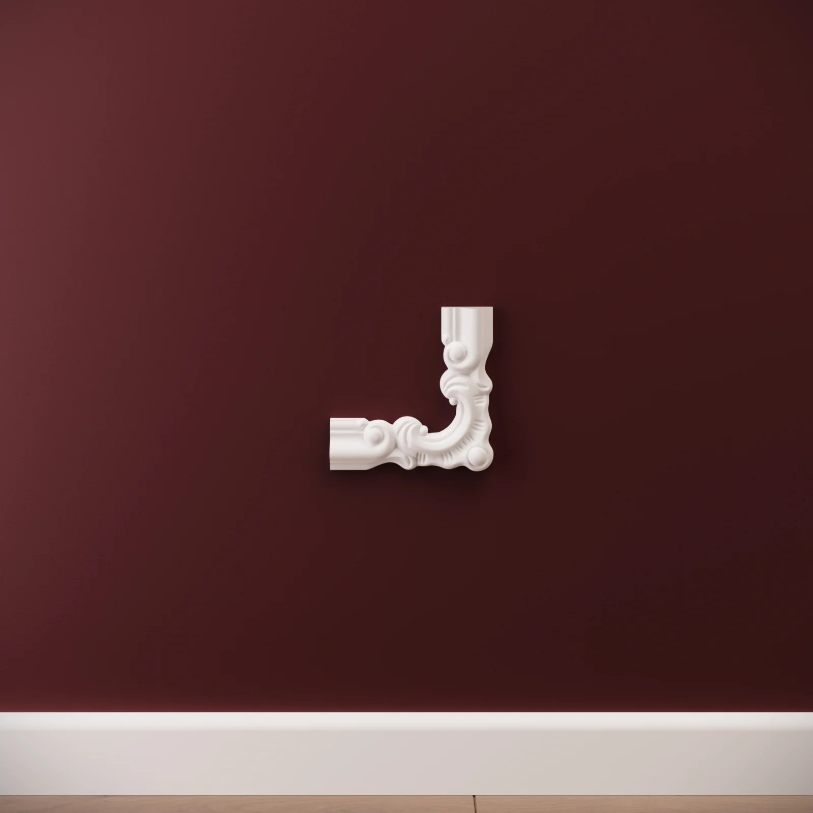 Chenare - Chenar decorativ din poliuretan B10-3 - 10.7x10.7x1.6 cm