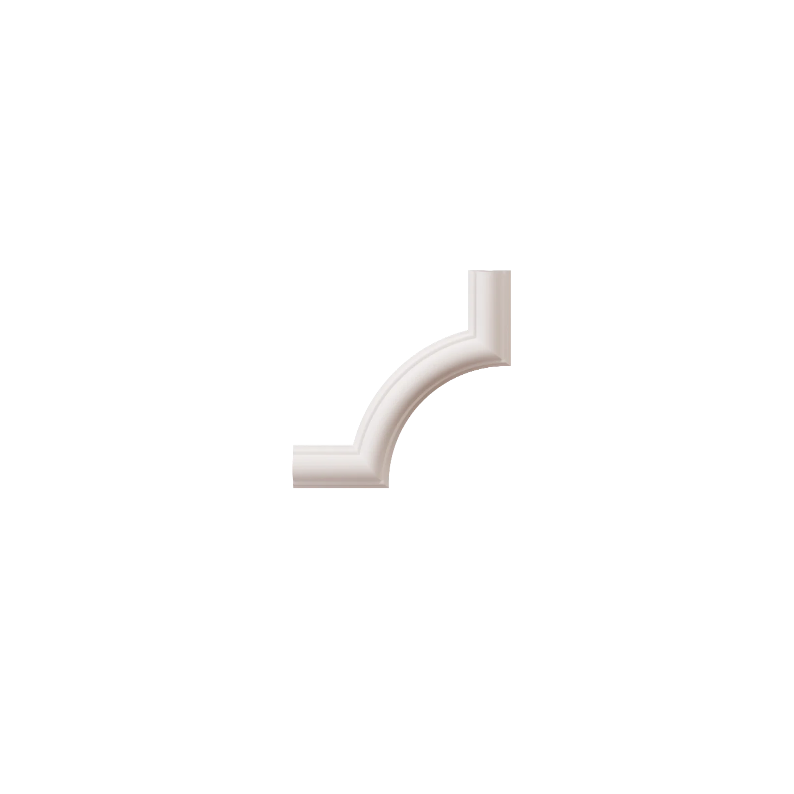 Poliuretan Inalta Densitate - Chenar decorativ din poliuretan B22-1 - 15.4x15.4x1.6 cm