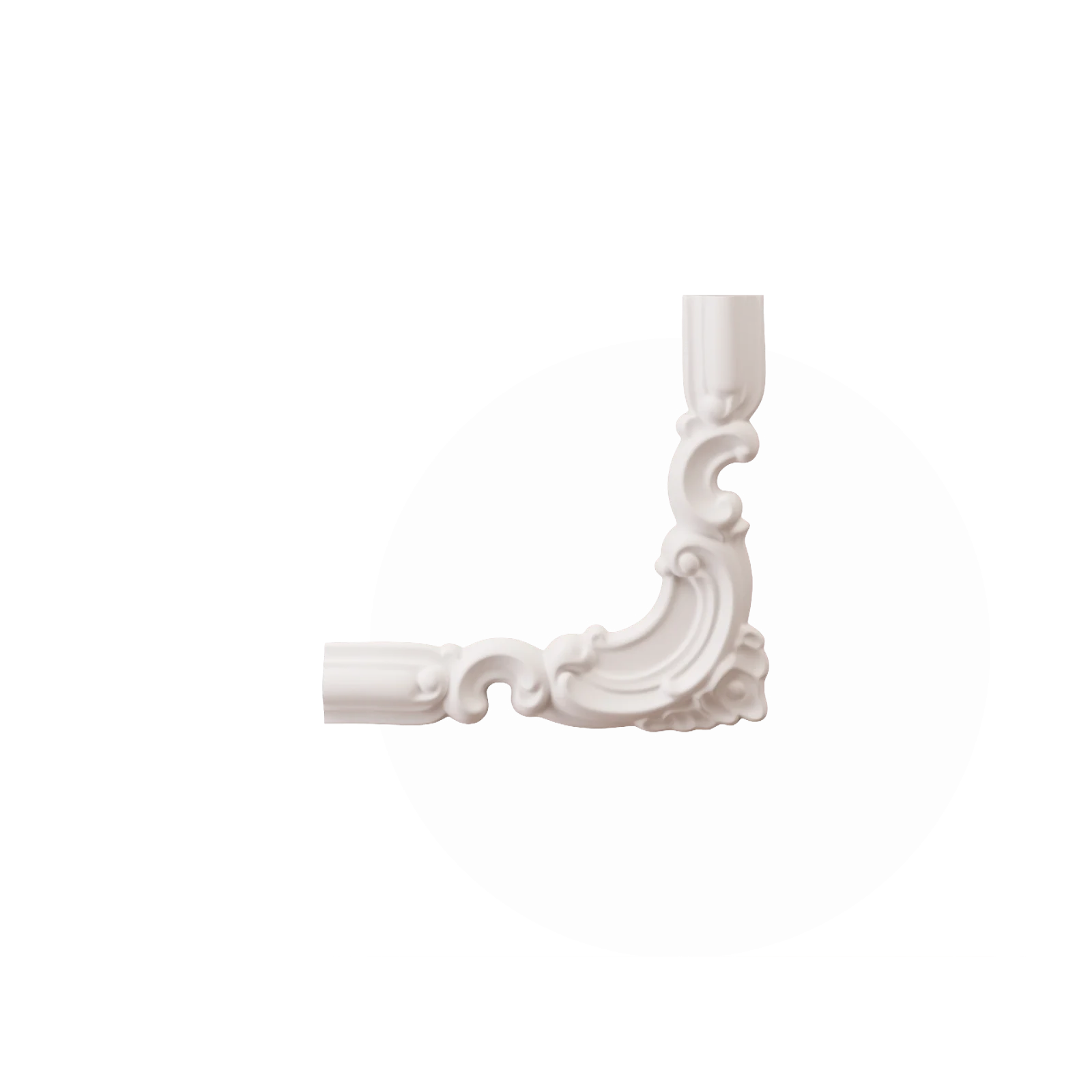 Poliuretan Inalta Densitate - Chenar decorativ din poliuretan CR810BR - 20x1.8x19 cm