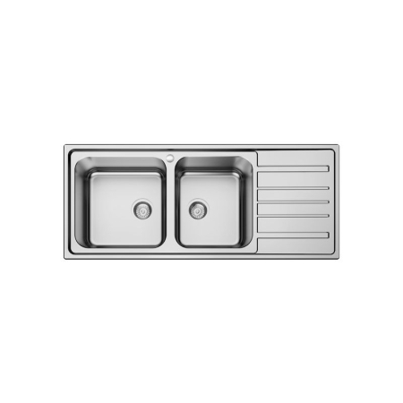 Chiuvete Bucatarie - Chiuvetă bucătărie BL-822 1200 × 500 × 200 mm, inox S/S304, cu valvă
