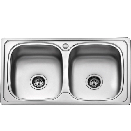 Chiuvete Bucatarie - Chiuvetă bucătărie BL-898 – 860x500x185mm, satinat