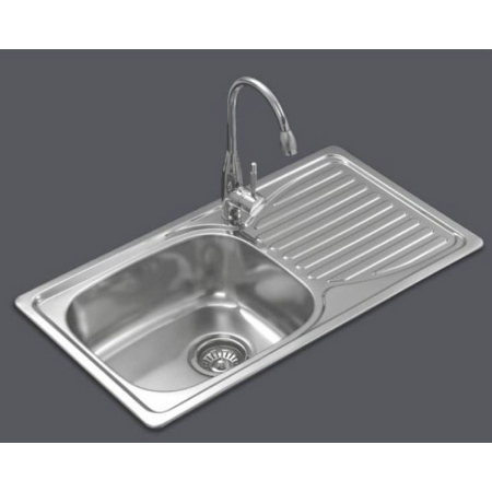 Chiuvete Bucatarie - Chiuvetă bucătărie BL-905 LEFT BOWL – 780x430x165 mm