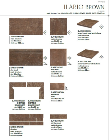 Klinker - CLINKER ILARIO BROWN