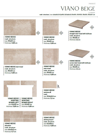 Klinker - CLINKER VIANO BEIGE
