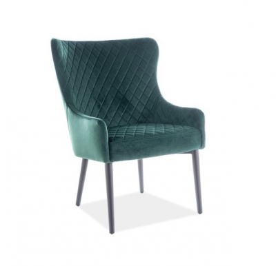 Scaune living - Scaun Colin F Velvet Verde – l51 x A45 x H84 cm