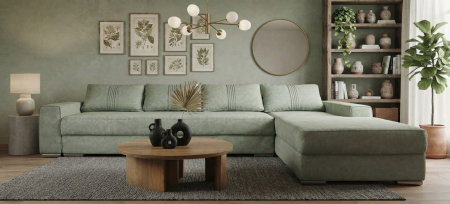 Colectia CRETA - Colțar extensibil CRETA –  300x180 cm, extensie 190x153 cm