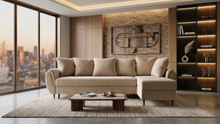 Colectia PARIS - Coltar extensibil PARIS - 250x180 cm, extensie 127x153 cm