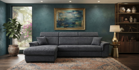 Canapele - Colțar extensibil PICASSO – 242x195 cm, extensie 127x153 cm