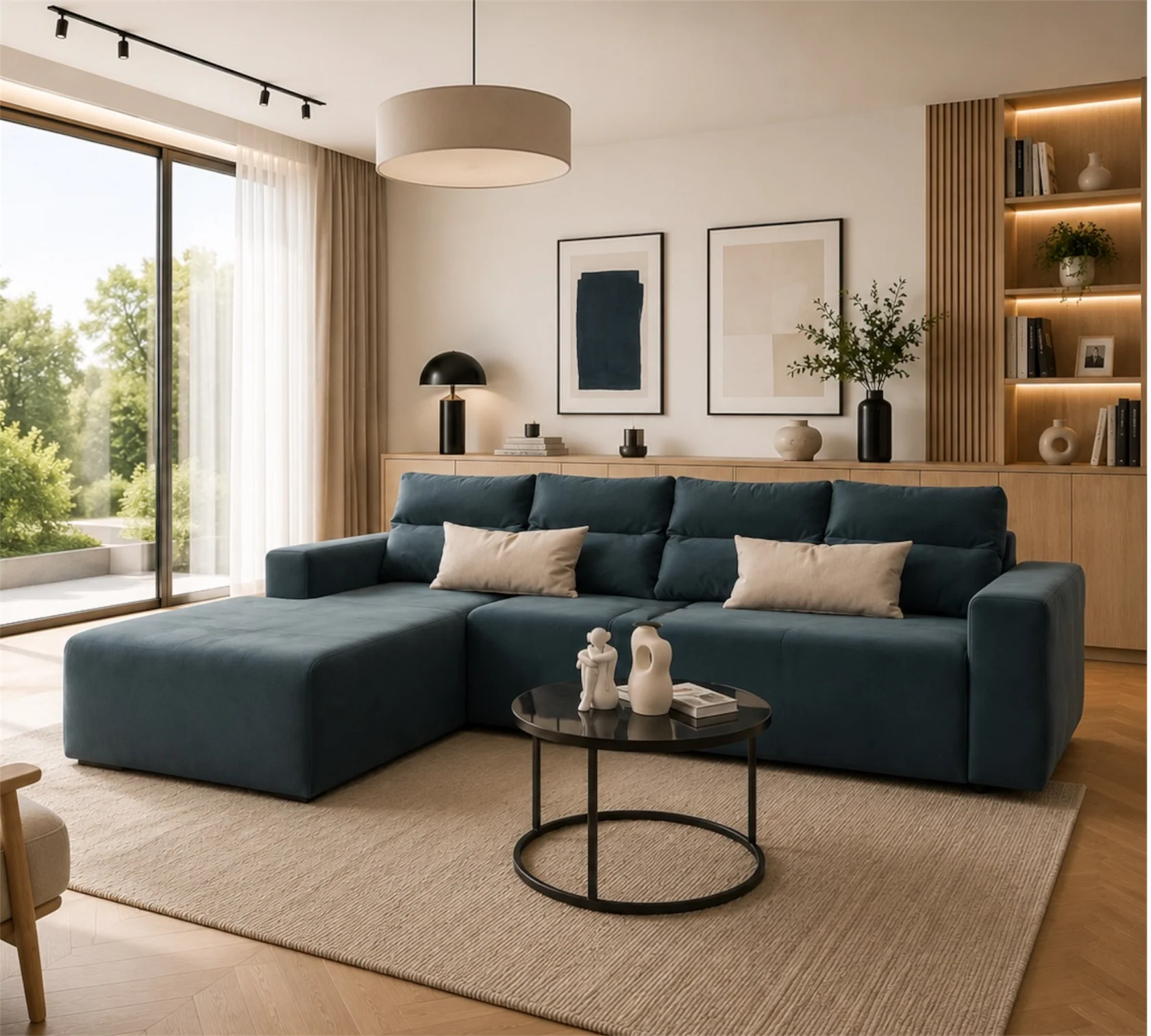 Colectia URBAN - Coltar extensibil URBAN - 305 × 180 cm, extensie 190 × 153 cm