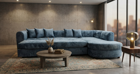 Canapele - Coltar extensibil VERONA - 316x205 cm,intre brate 266 cm, extensie carut 190x140 cm