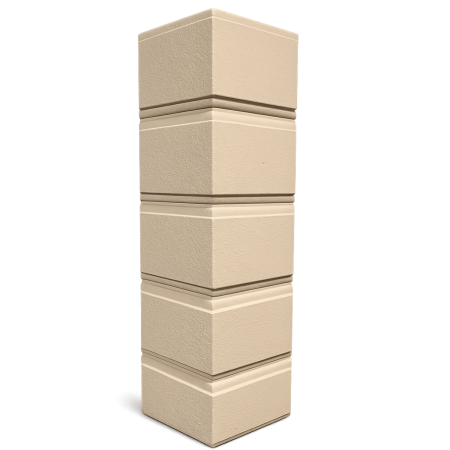 Coltare decorative exterior din polistiren - Colțar exterior NCL113 250/250x30x1000 mm