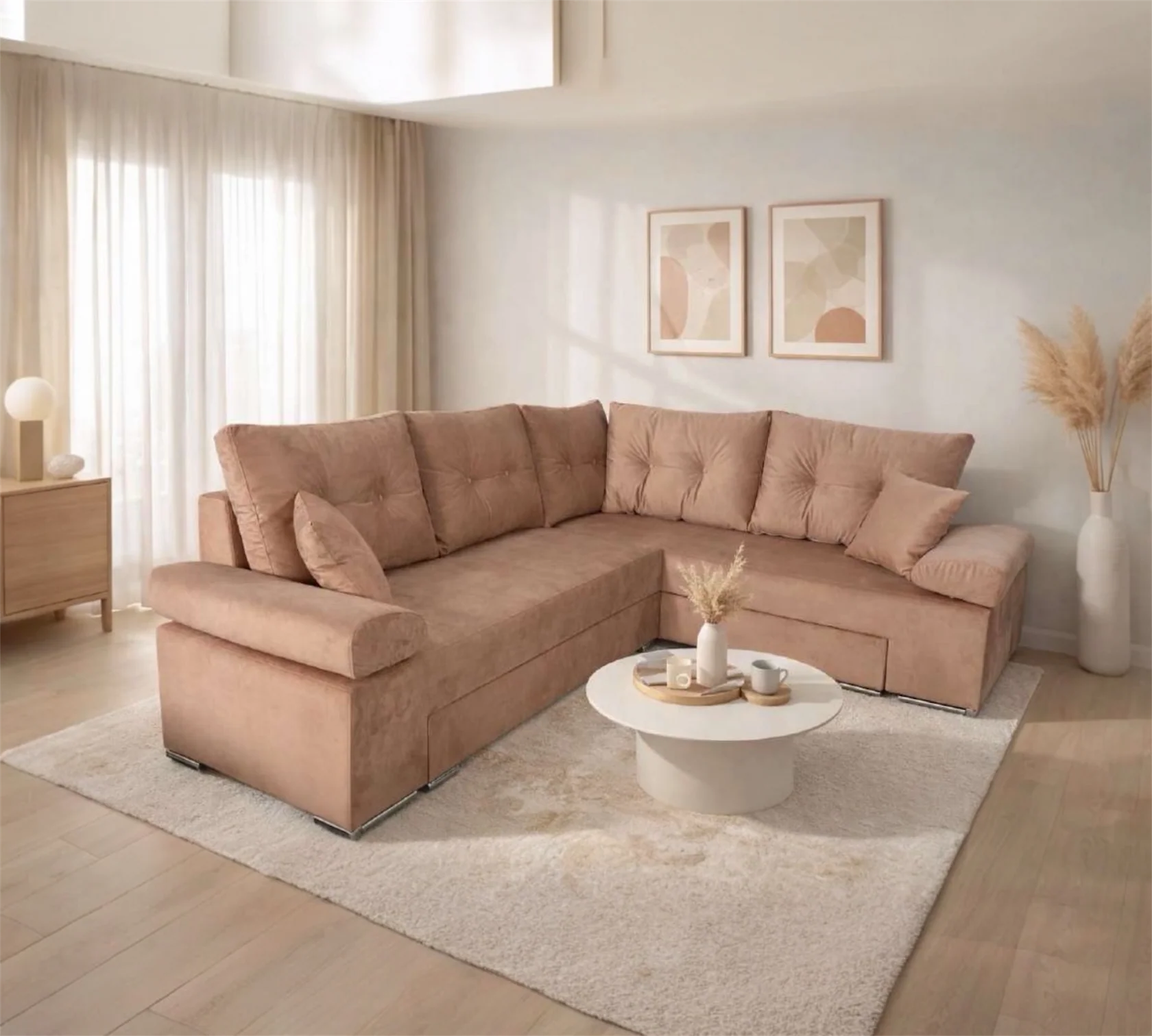 Colectia AMSTERDAM - Colțar rotativ și extensibil Amsterdam – 280 × 210 cm, extensie 190 × 150 cm