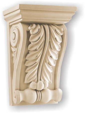Console - Consola decorativa din poliuretan B062 - 25x12.2x16.8 cm
