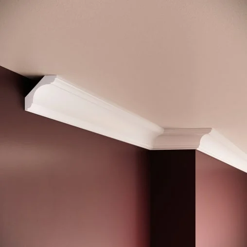 Poliuretan Inalta Densitate - Cornisa decorativa din poliuretan P902 - 4.6x4.6x200 cm