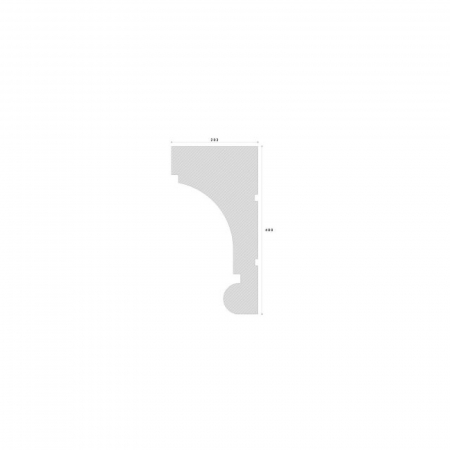 Cornisa decorativa exterior NC108 [1]