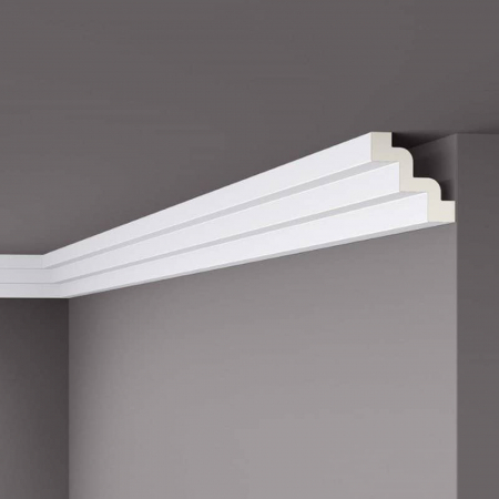 Cornisa decorativa interior - Cornisa decorativa poliuretan Z52 75x75x2000