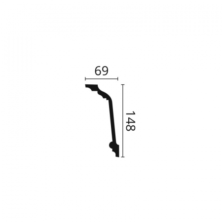 Cornisa decorativa Z11 148x69x2000 [1]