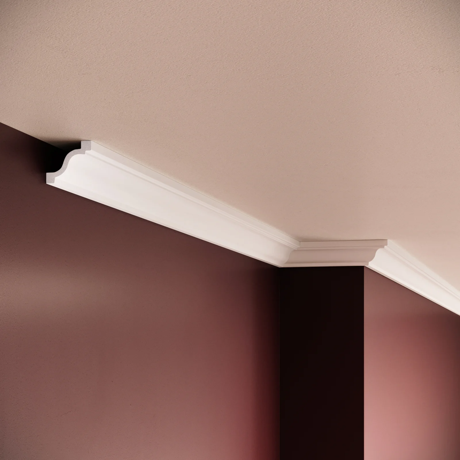 Cornise Tavan - Cornisa tavan C20 - 3x3.5x200 cm