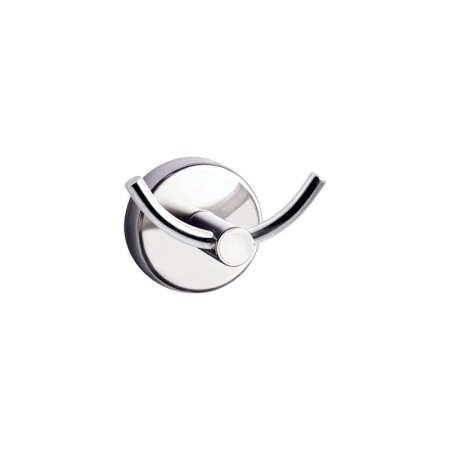 Colectia Moderno - Cuier dublu baie MODERNO 2202 CROMO