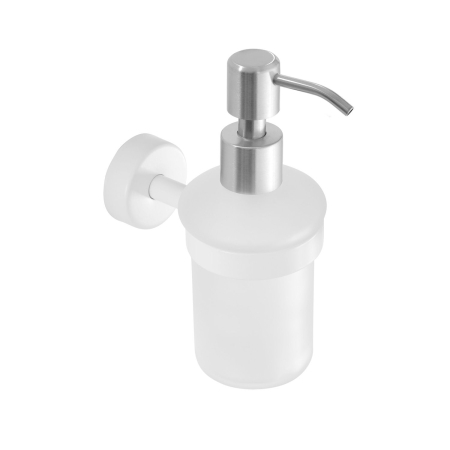 Colectia Moderno - Dispenser pentru săpun lichid MODERNO 280155 BIANCO OPACO