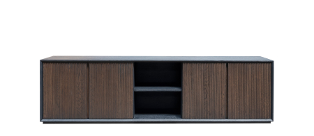 Corpuri de mobilier din lemn - Comodă TV Dawson TV Dresser – 220 × 43 × 60 cm