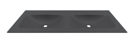 Obiecte Sanitare - Lavoar ELLECI ANIM 120 - 1205x465x123mm, negru