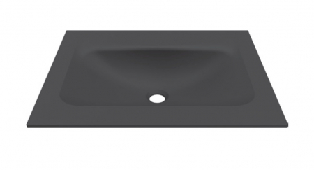 Obiecte Sanitare - Lavoar ELLECI ANIM 60 - 605x465x123mm, negru