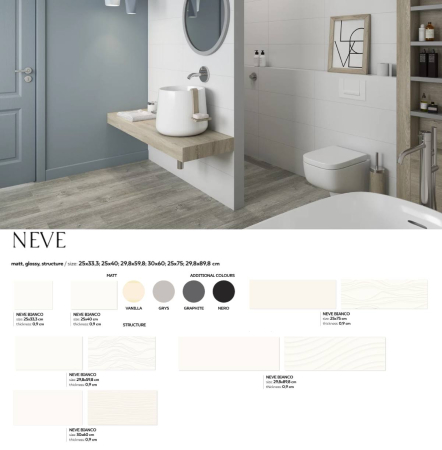 Faianta de Perete - FAIANTA NEVE