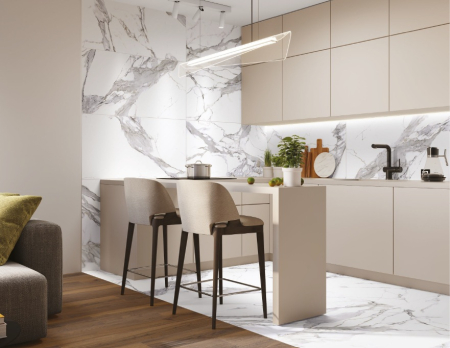 Gresie Living - GRESIE CALACATTA WHITE