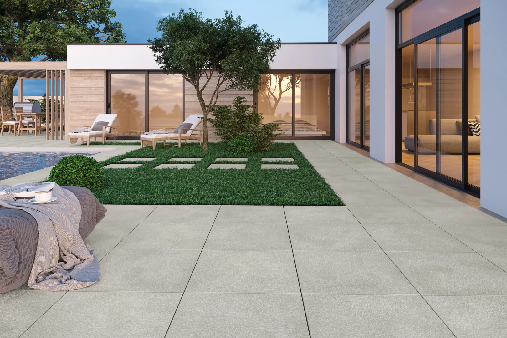 GRESIE GARDEN BEIGE/GRYS [2]