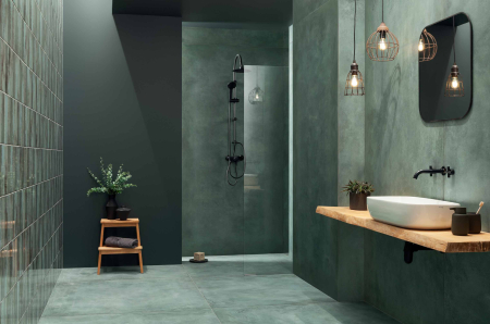 GRESIE PATINA PLATE GREEN MAT [2]