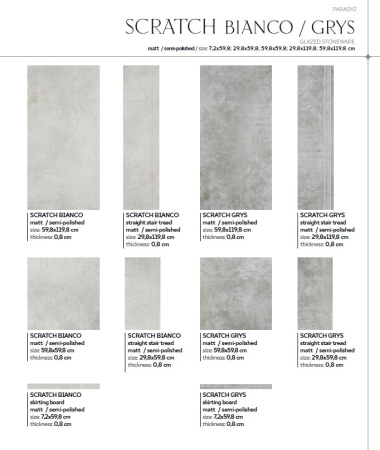GRESIE SCRATCH BIANCO [4]