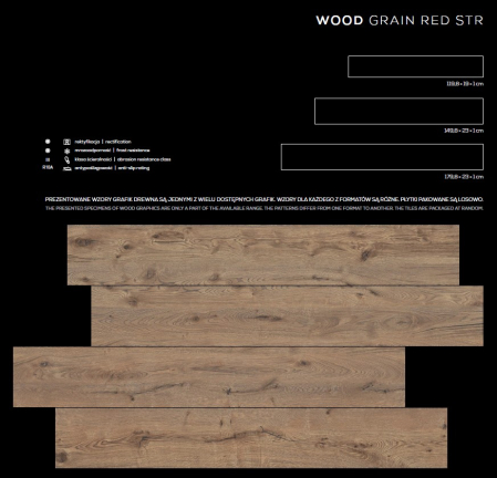 GRESIE WOOD GRAIN RED STR [1]