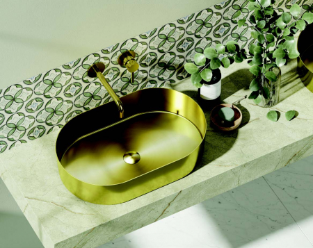 Obiecte Sanitare - Vas Lavoar JUPITER - 550x350x115, GOLD