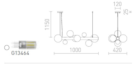 KASSANDRA - corp de iluminat suspendat [3]