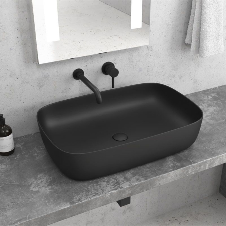Obiecte Sanitare - Lavoar LT 2143 - 600X390X145mm, BLACK