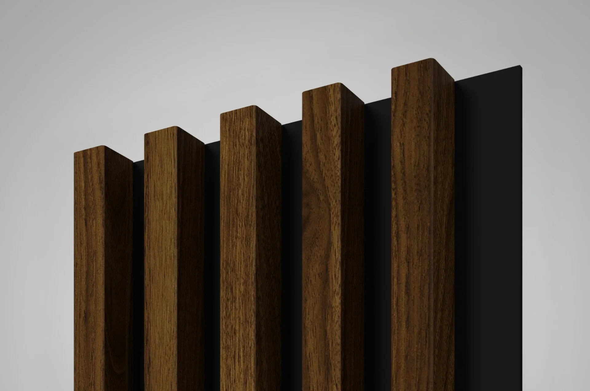 Riflaje decorative MDF - LINEA COMFORT HAZELNUT / BLACK 5