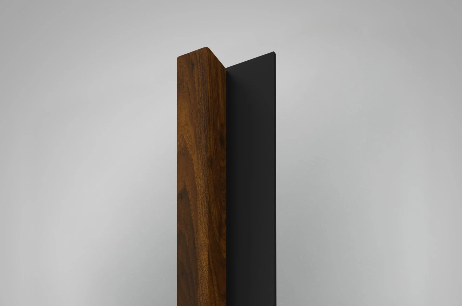 Riflaje decorative MDF - LINEA COMFORT HAZELNUT / BLACK 1