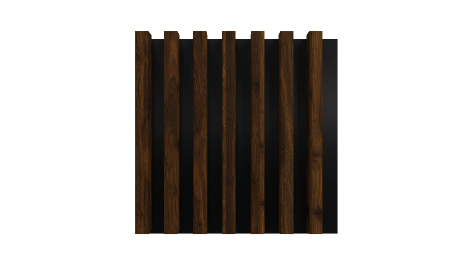 Riflaje decorative MDF - LINEA MINI HAZELNUT / BLACK