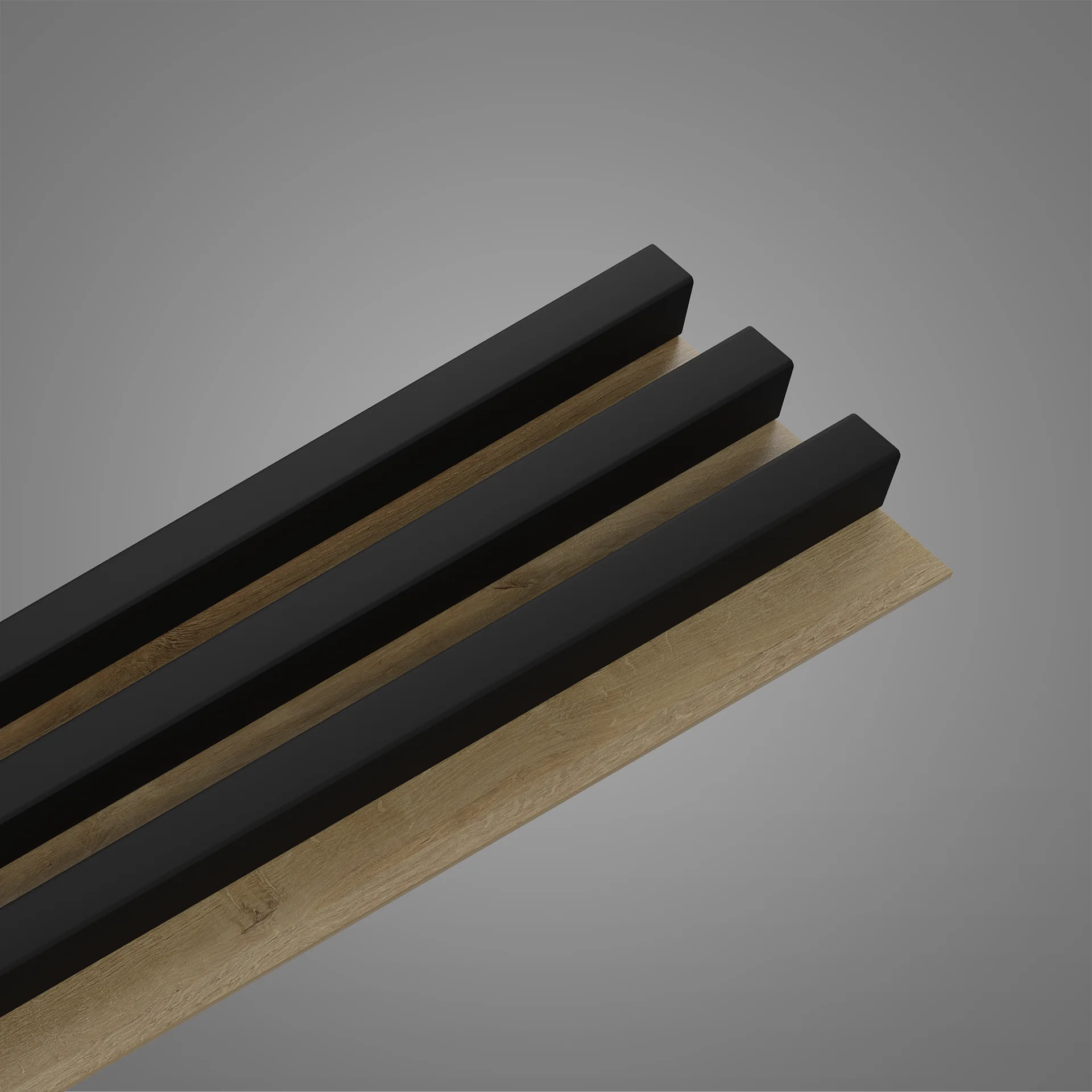 LINEA SLIM BLACK / OAK [4]