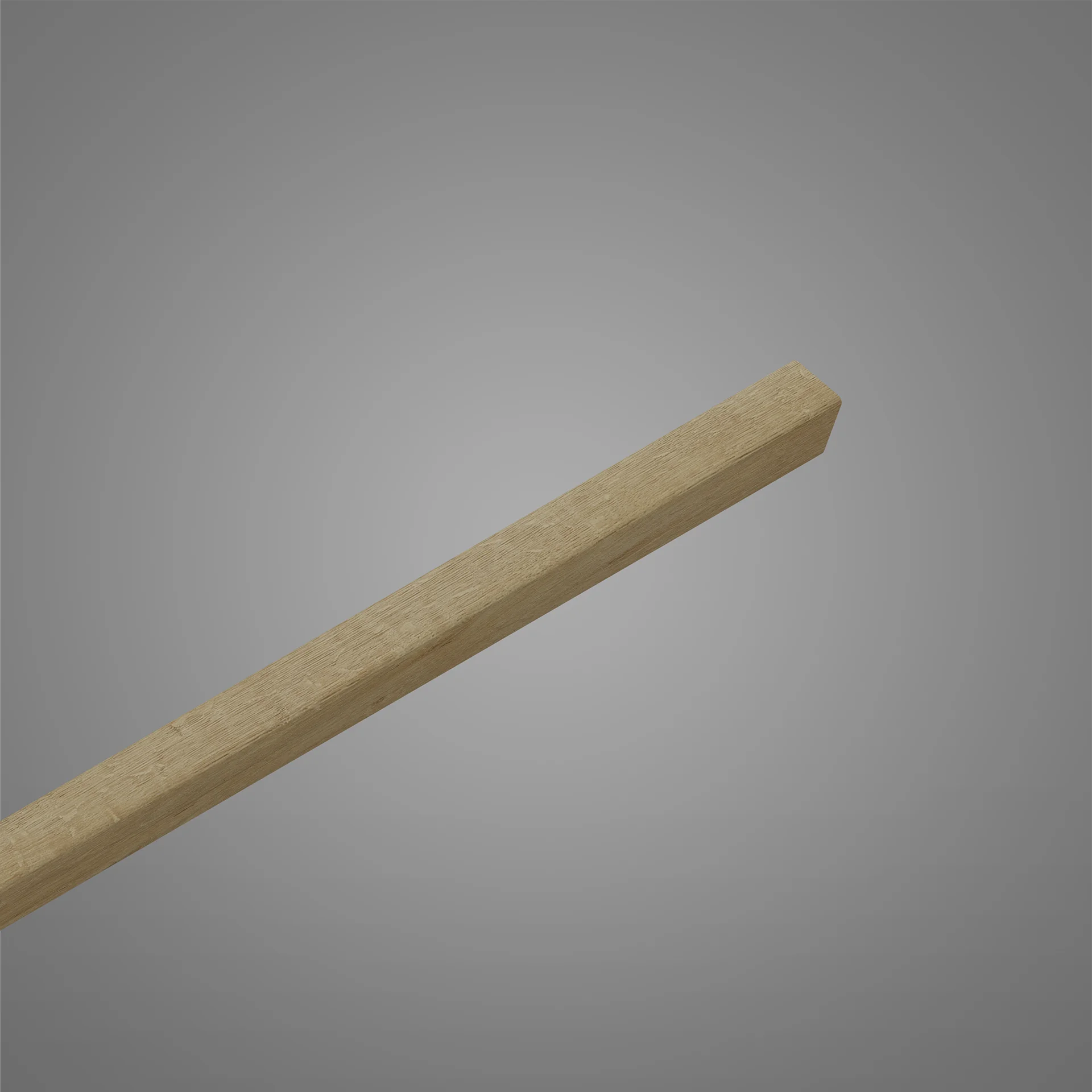 Riflaje decorative MDF - LINEA SLIM OAK / BLACK SINGLE