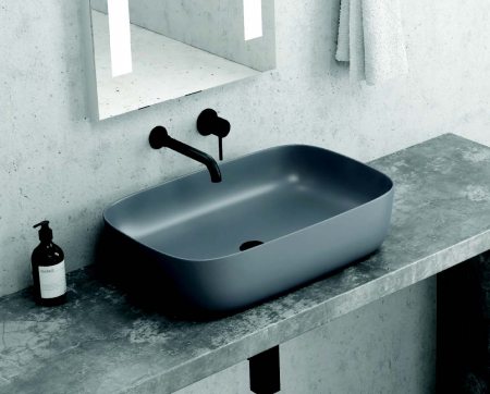 Obiecte Sanitare - Lavoar LT 2143 - 600X390X145mm, GREY