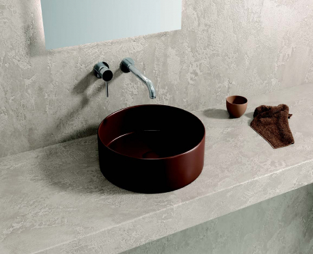 Obiecte Sanitare - LAVOAR LT 3134 - 355x355x120mm, COFFEE MATT
