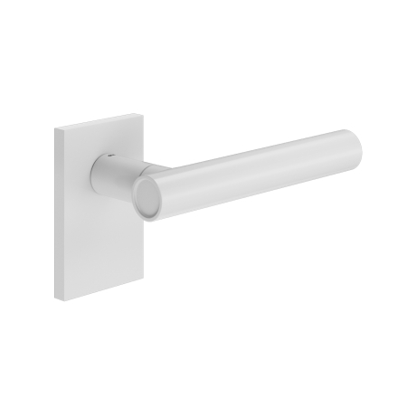 Manere PREMIUM - Mâner BLEND cu rozetă rotundă - Alb Mat